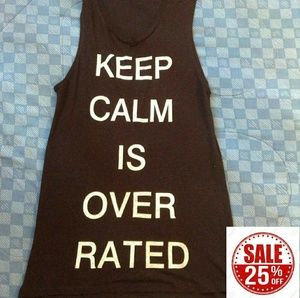 Black Beach Tank Top